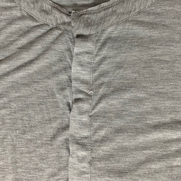 Revolve One Teaspoon Soho Fine Wool Grandpa Top Long Sleeves Grey Size Small - Picture 7 of 14